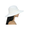 Классическая летняя шляпа с жемчужным украшением  от Delmare