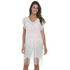 Пляжне біле плаття з бахромою FS6552 Antheia від Fantasie