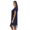 Пляжне синє плаття з бахромою FS6552 Antheia від Fantasie