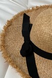 Соломенная шляпка-канотье Delmare 187