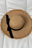 Соломенная шляпка-канотье Delmare 187