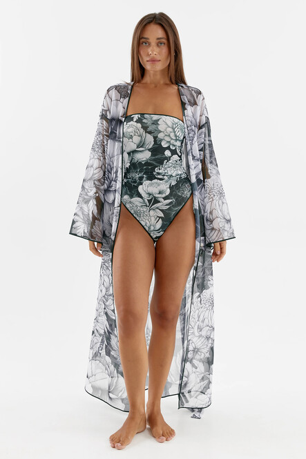 Пляжне кімоно Pitaya Valetta Night Flower