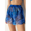 Пляжні шорти Pitaya Lisboa Electric Leaves