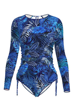 Розумний суцільний купальник Pitaya Montenegro SPF-35 Electric Leaves