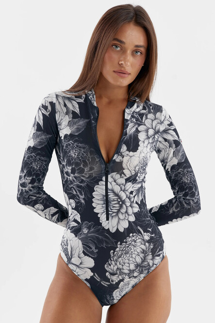 Розумний суцільний купальник Pitaya Philadephia SPF-35 Night Flower